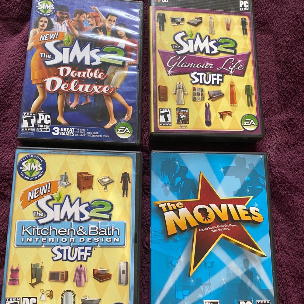 Sims 2 Pc games add-on bundle (4 games included)